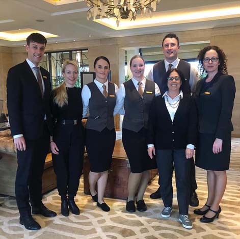 bespoke hospitality uniforms Irish hotel