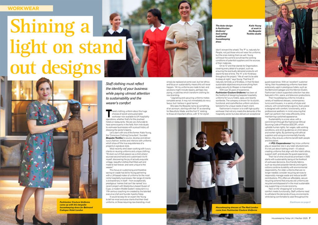  Housekeeping Today Hotel Uniform Shop Feature