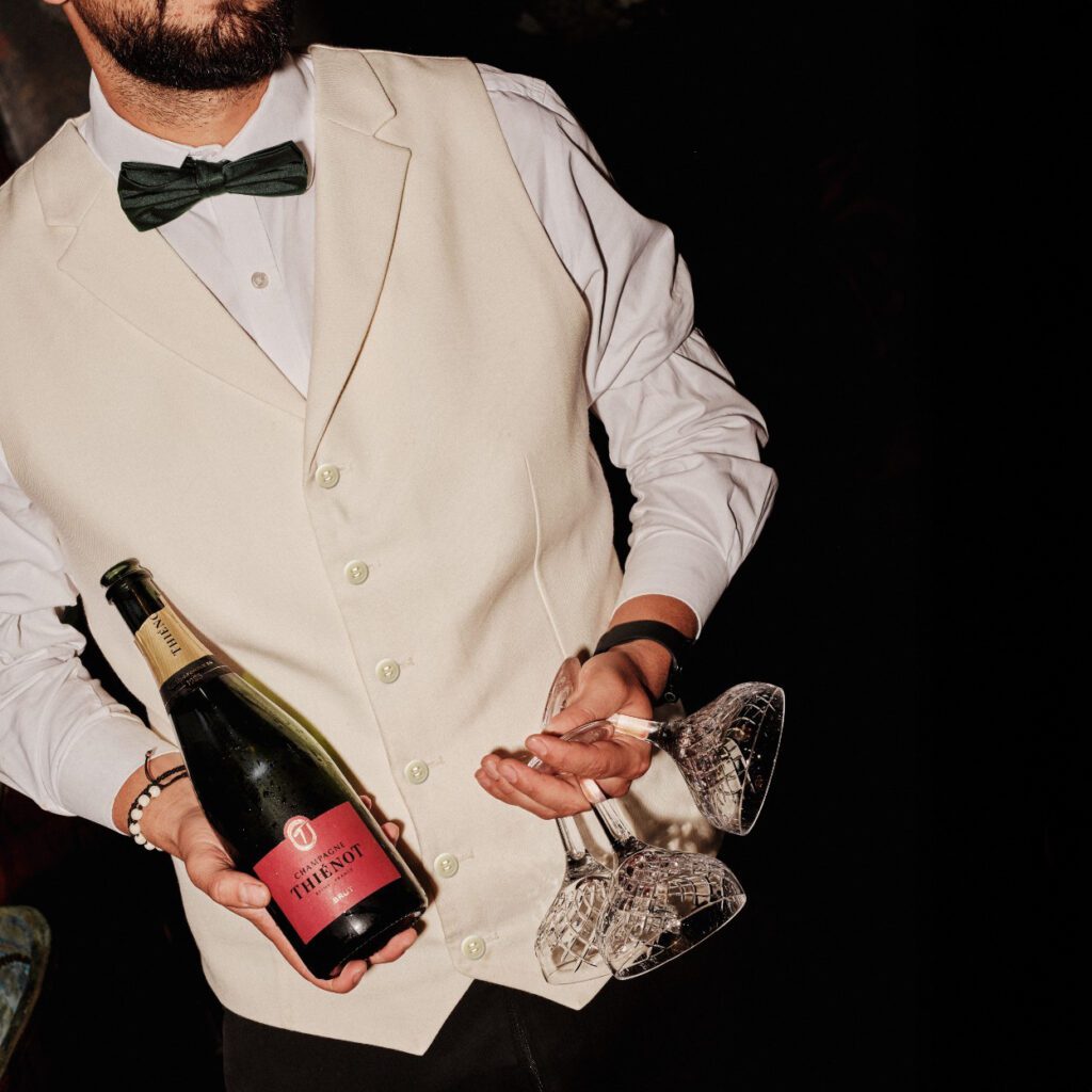 bespoke bartender waistcoat