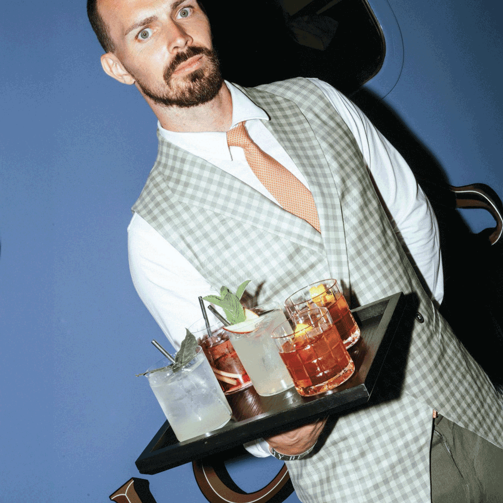 Belmond waiter waistcoat uniform